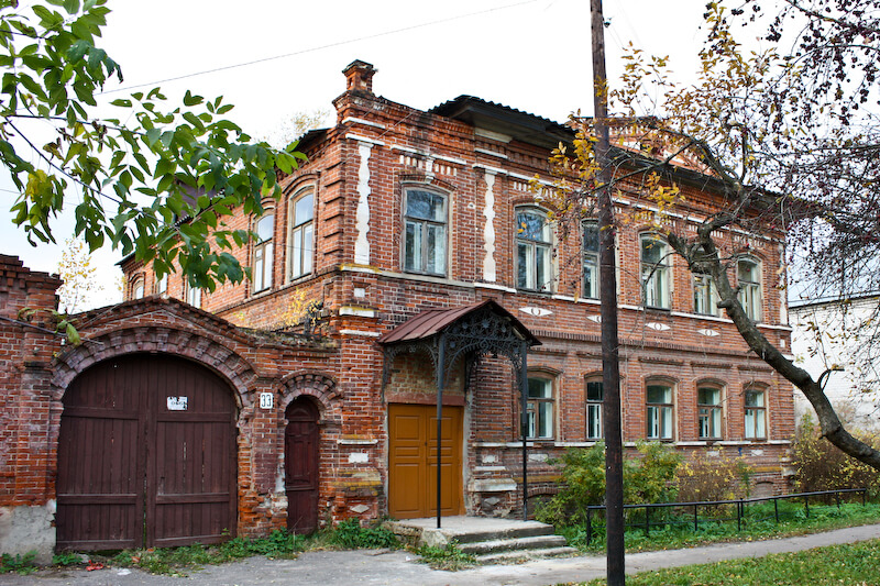 Фото богородск нижегородская. Усадьба ф. а. Желтова Богородск. Усадьба Солодовниковых Свердлова Богородск. Богородск город Кожевников. Старинные здания Богородска.